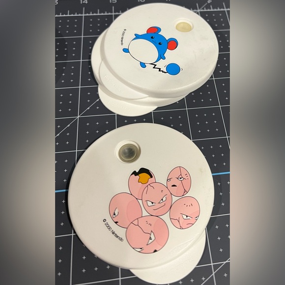 Pokemon Tupperware Impressions dripless lids only- qty 20 - Picture 4 of 9